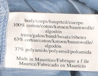 Laura Ashley Women’s Blue Sleeveless Blouse, Size 8