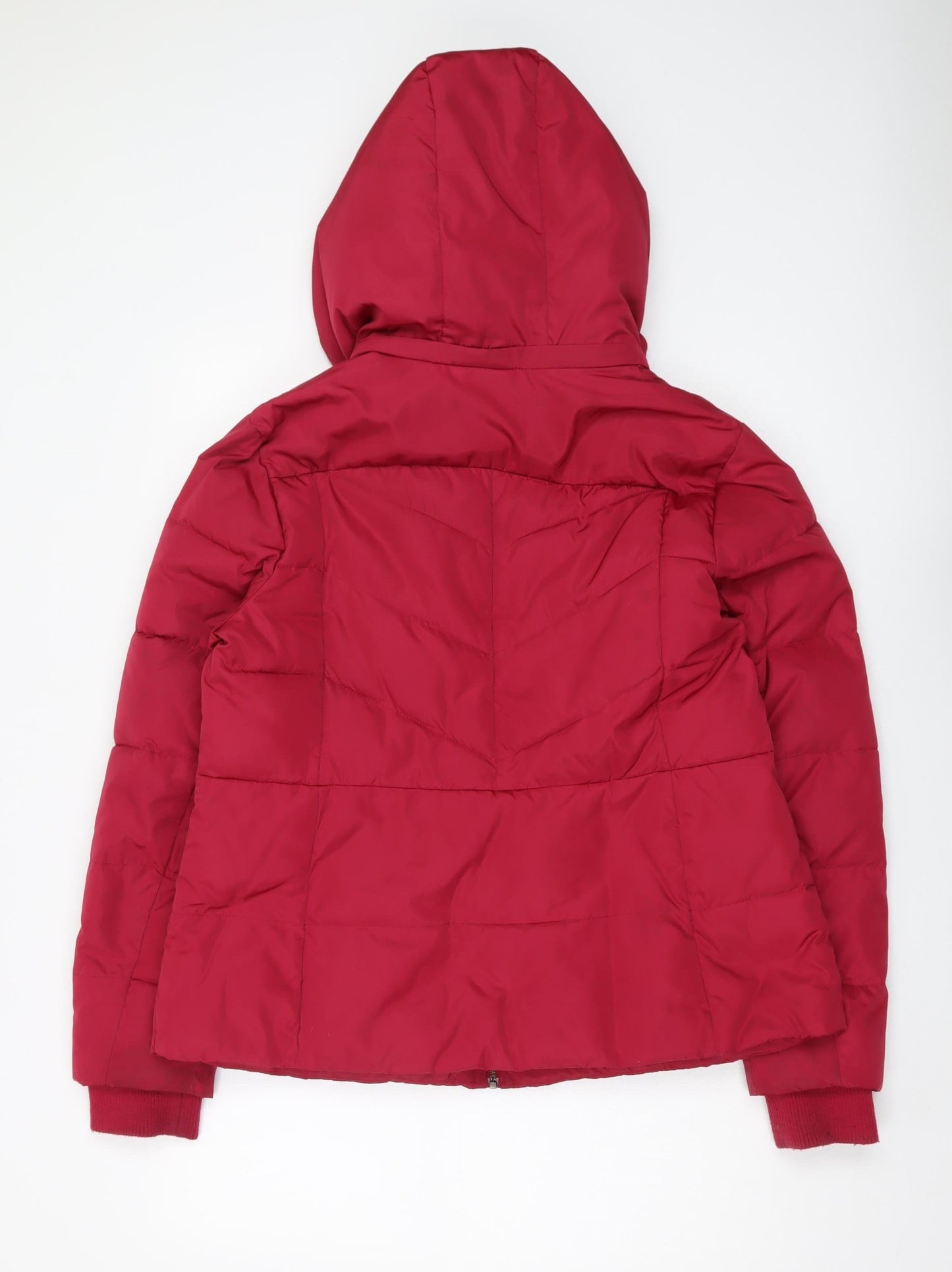 Marks and Spencer Women's Red Puffer Jacket, L