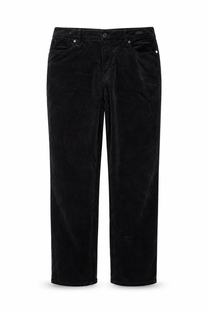 Talbots Women’s Black Corduroy Trousers Size 10