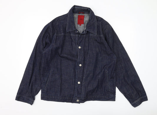 John Women's Blue Denim Basic Jacket XL Casual Wear
