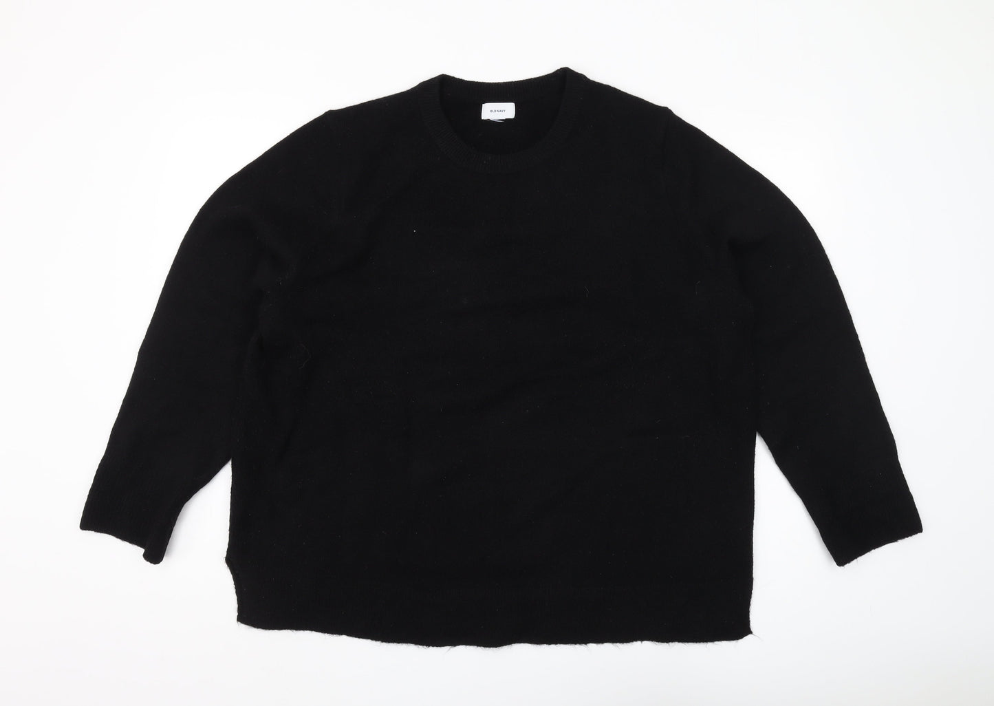 Old Navy Women's Black XL Pullover Jumper Knit