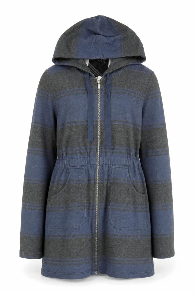 Womens UK L Regular VANS Blue Full Zip Hoodie