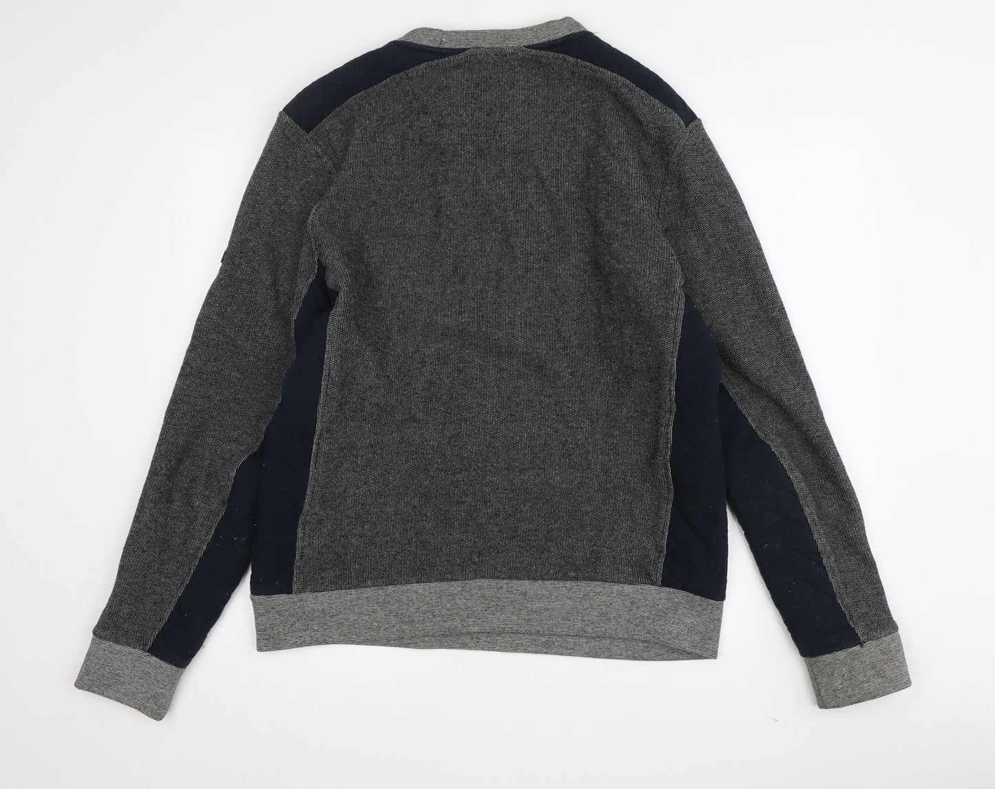 Firetrap Men's Grey Crew Neck Sweatshirt L