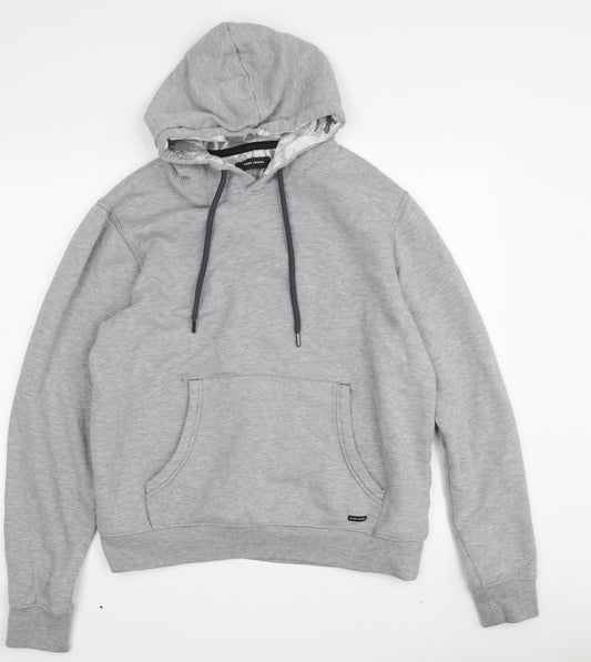 Guide London Men's Grey Pullover Hoodie Size L