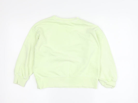 Zara Boys Green Pullover Sweatshirt Size 6-7 Years