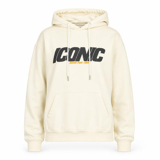 PrettyLittleThing Women's Ivory Hoodie S