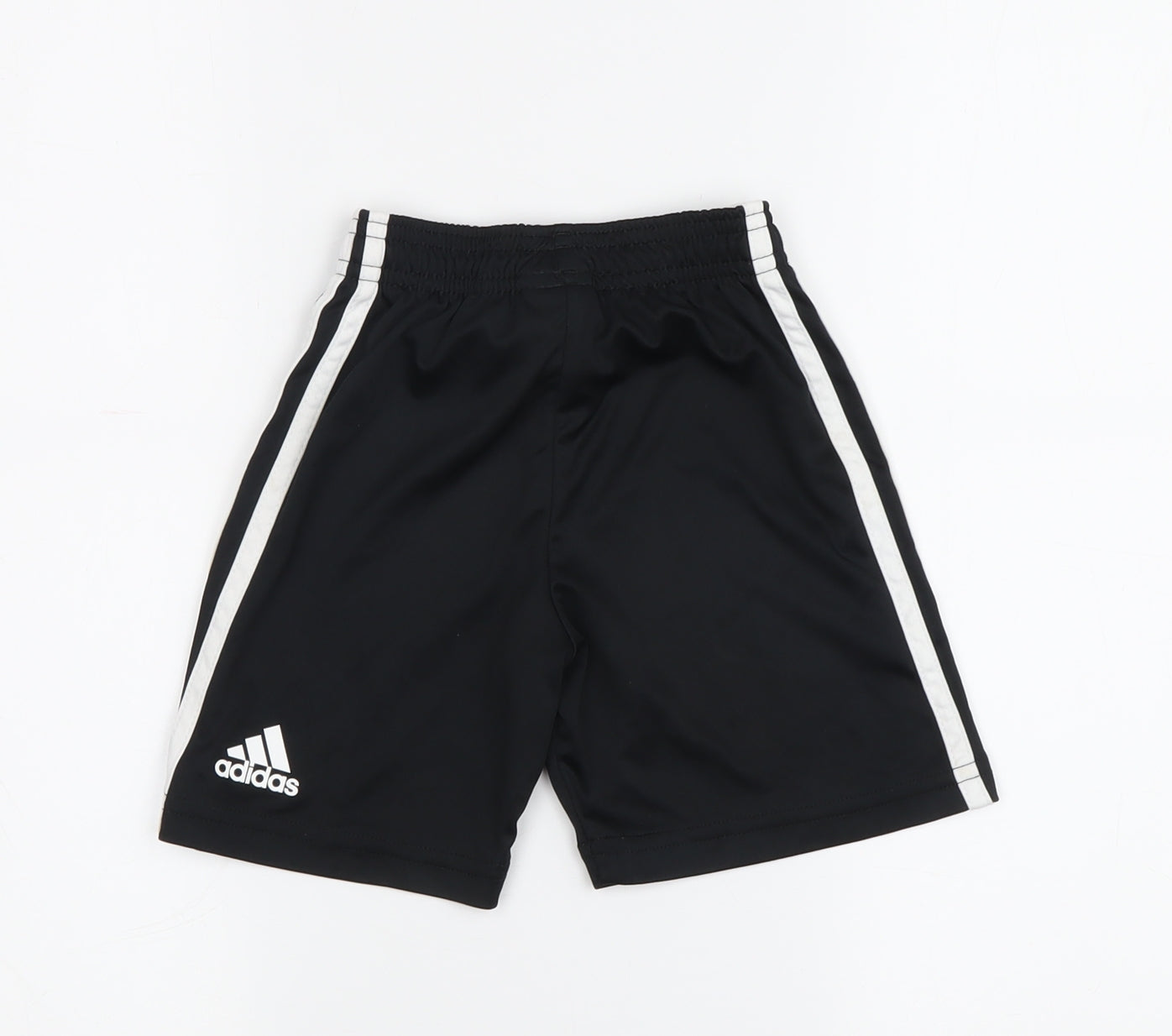 Adidas Unisex Black Sports Shorts - Size 10-12