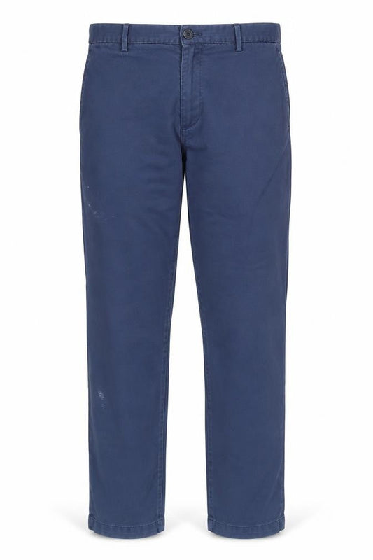 GAP Men's Blue Slim Fit Chino Trousers 36x32