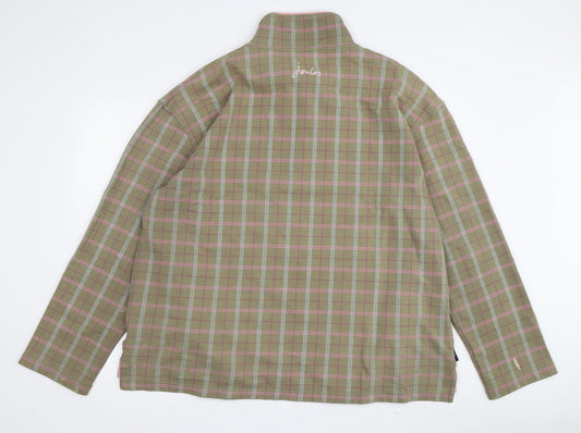 Joules Women's 2XL Multicoloured Check Pullover Sweatshirt