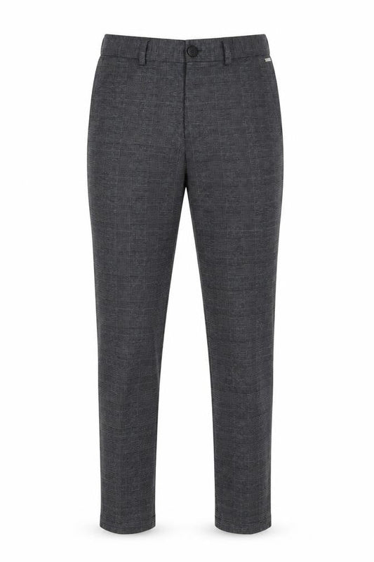 Jack & Jones Men's Grey Slim Chino Trousers M