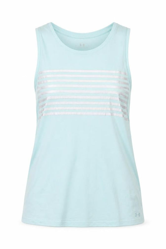 Under Armour Women's Blue XS Crew Neck Sports Tank