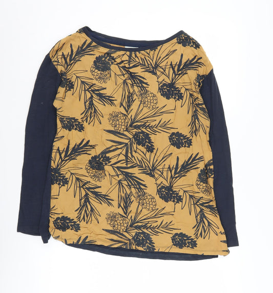 Weird Fish Women's Multicoloured Floral Top Size 10
