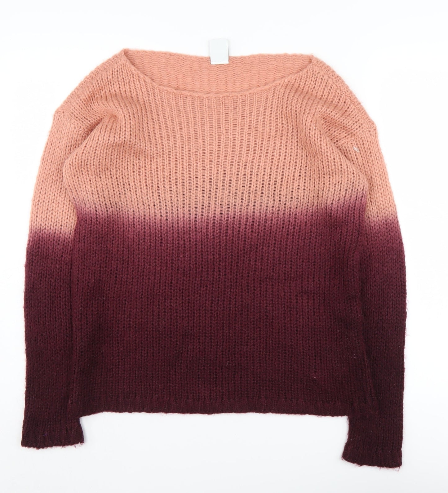 Vero Moda Women's Pink Pullover Jumper, M, Round Neck