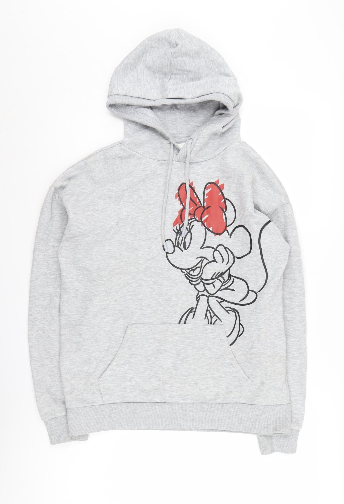 Disney Women's Grey Minnie Mouse Hoodie XS