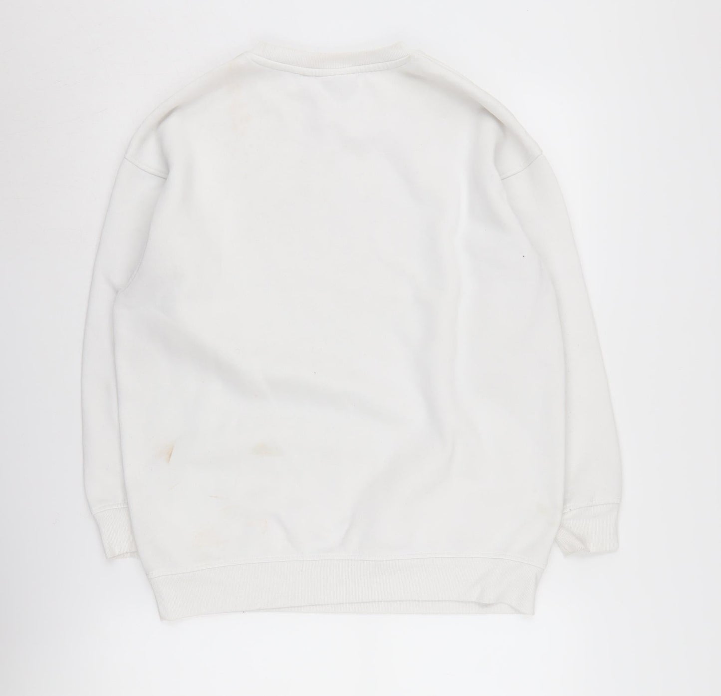 Keith Haring Women's White Graphic Pullover Sweatshirt 2XS