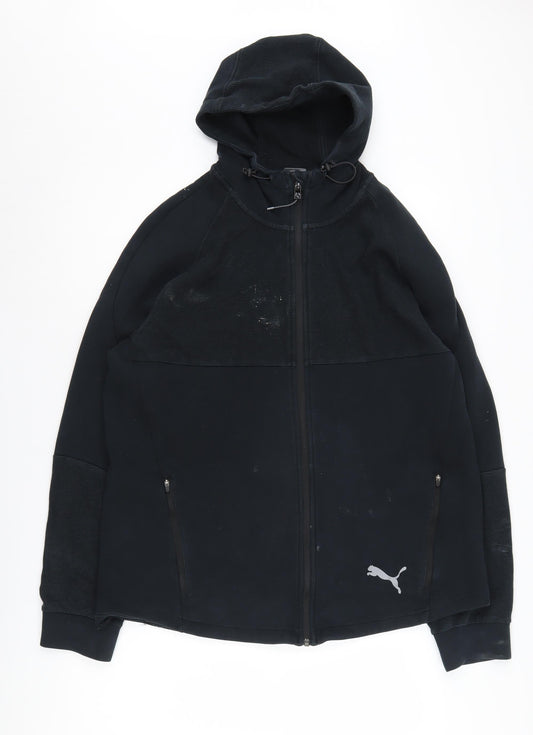 Puma Men's Black Full Zip Hoodie XL