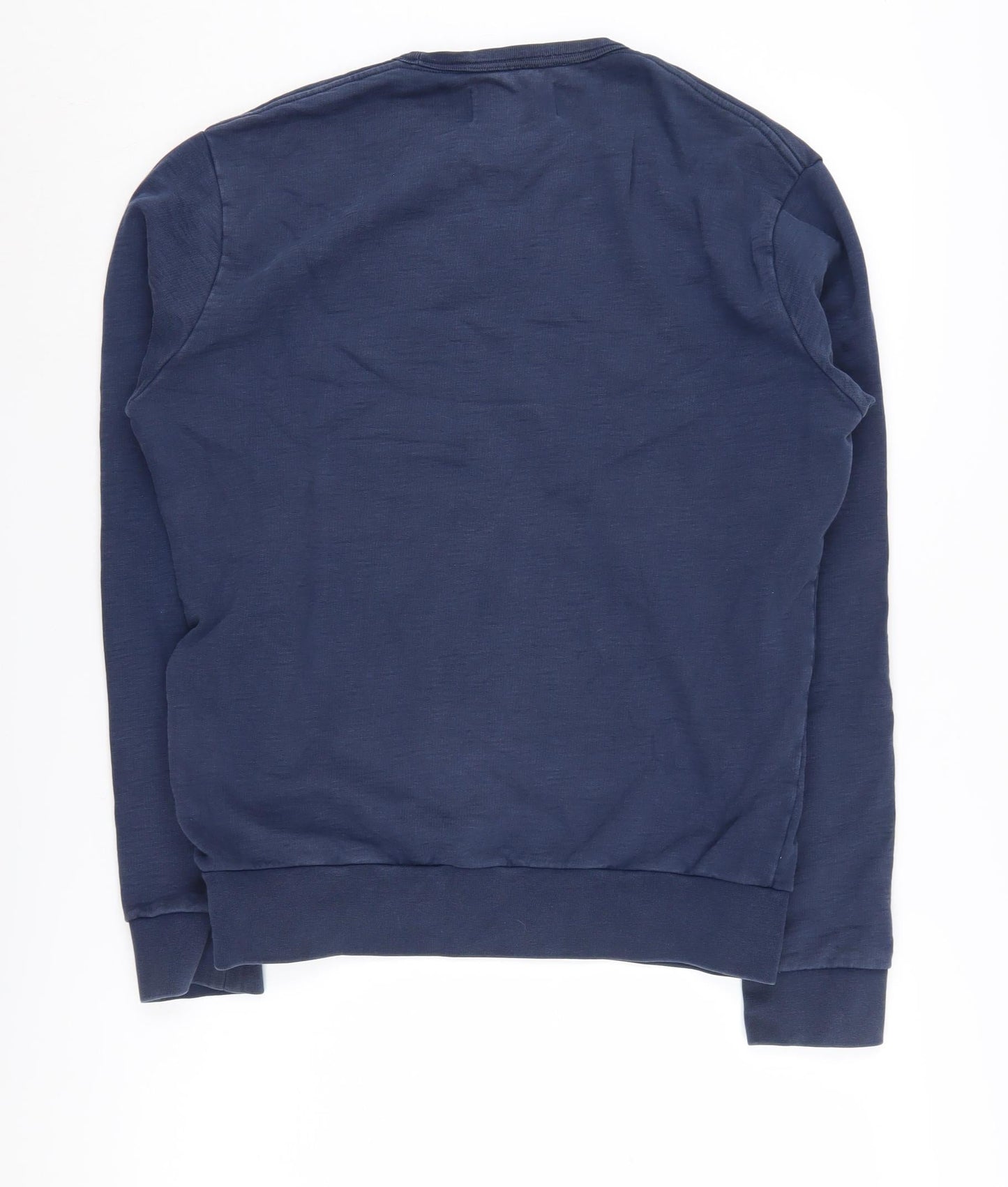 French Connection Men's Blue Graphic Sweatshirt S Regular Fit