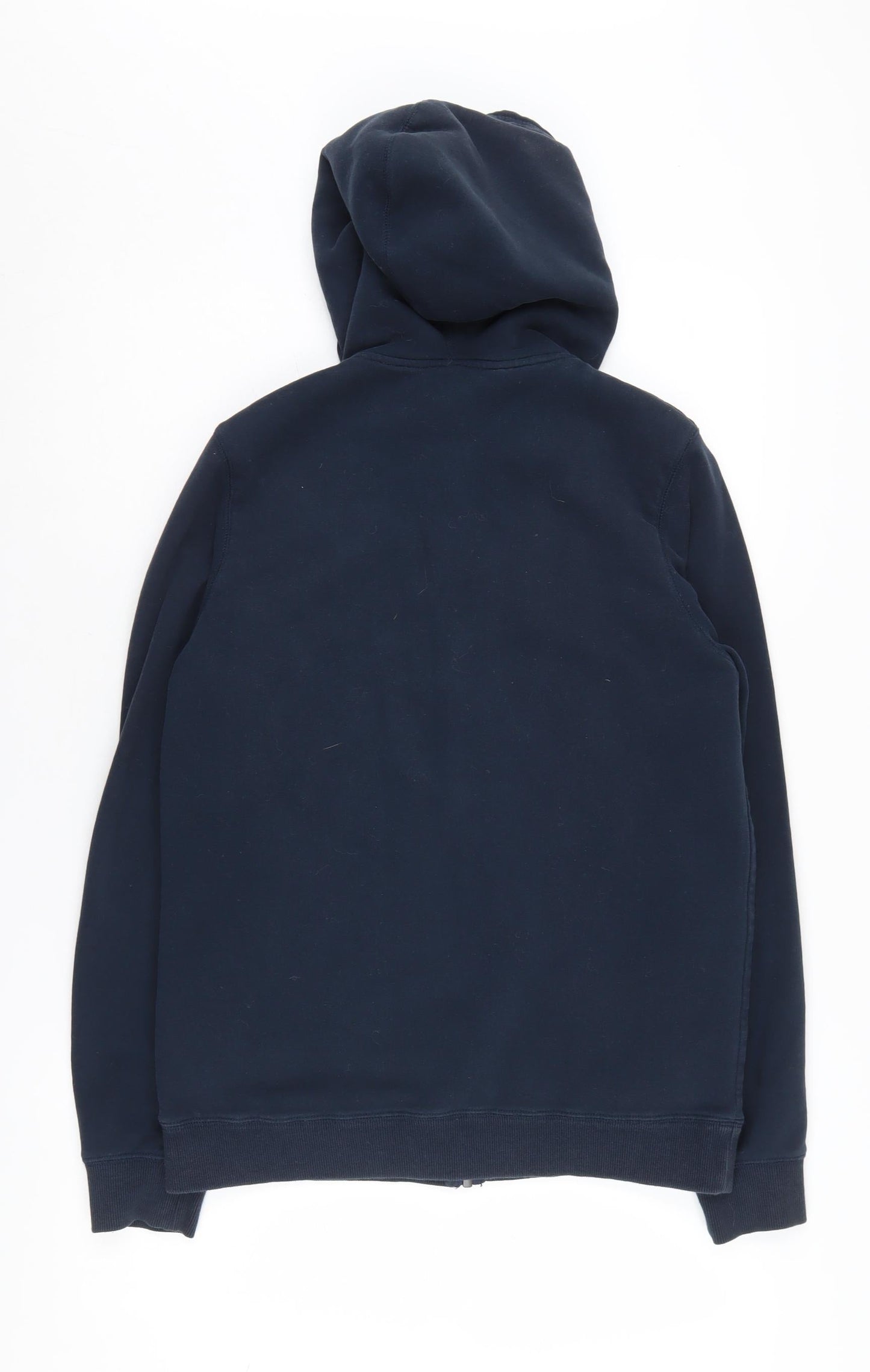 TOG24 Unisex Black Full Zip Hoodie, Size S