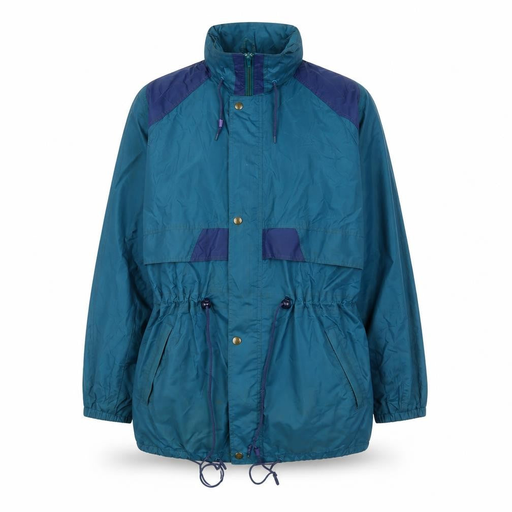 GALE FORCE Unisex Blue Windbreaker Jacket M