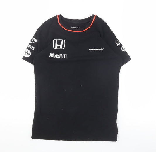 McLaren Honda Unisex Black XS Basic T-Shirt