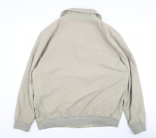 Escape Men's Beige XL Classic Mid-Length Jacket