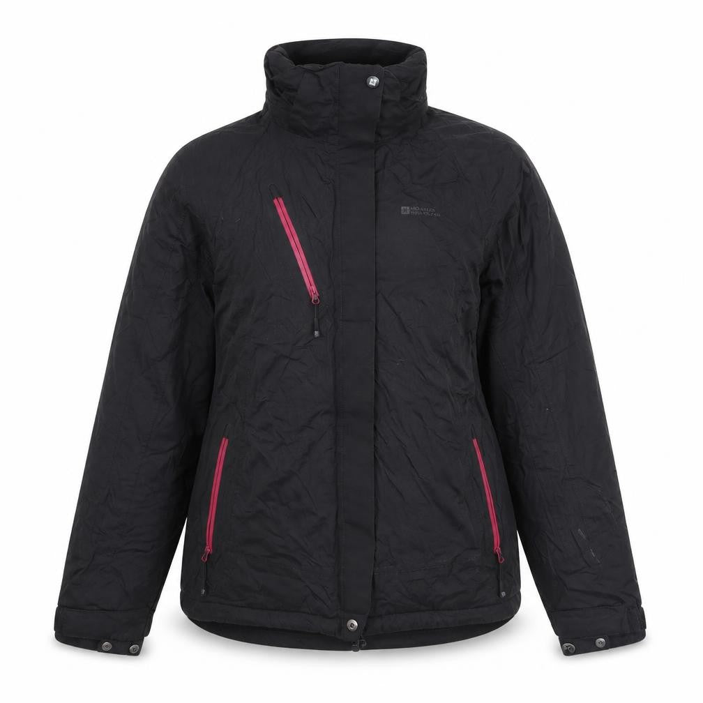 Warehouse Women's Black Puffer Jacket Size 14