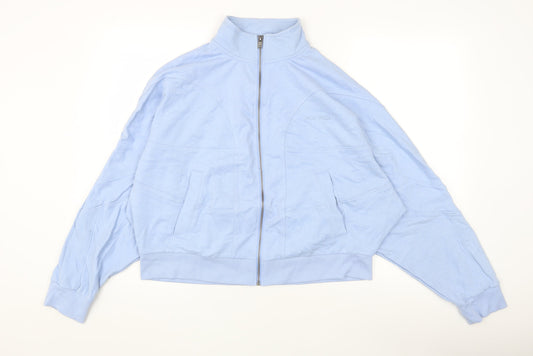 Jack Wills Women's Blue Relaxed Fit Cropped Jacket 14
