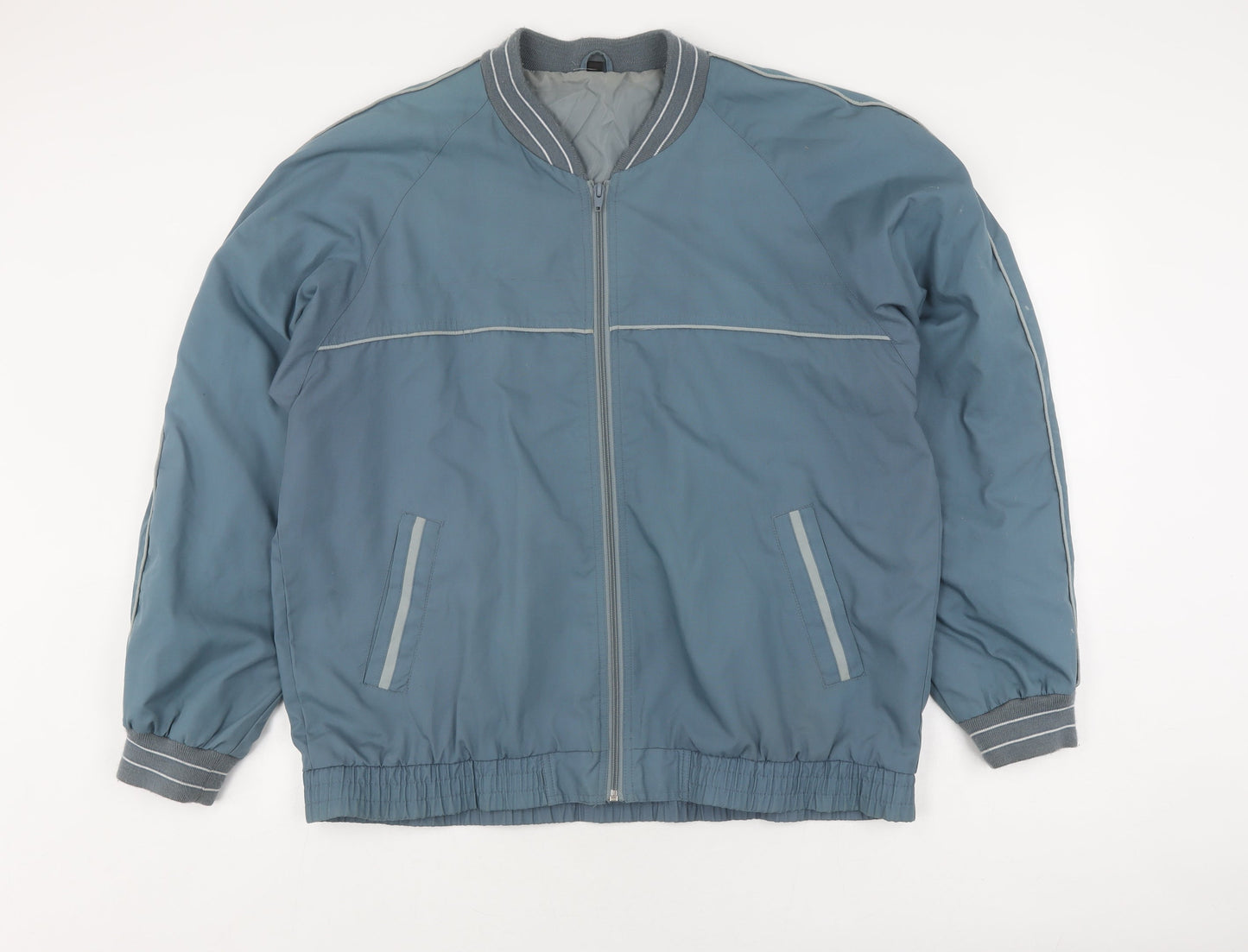 Debenhams Men's Blue Varsity Jacket L