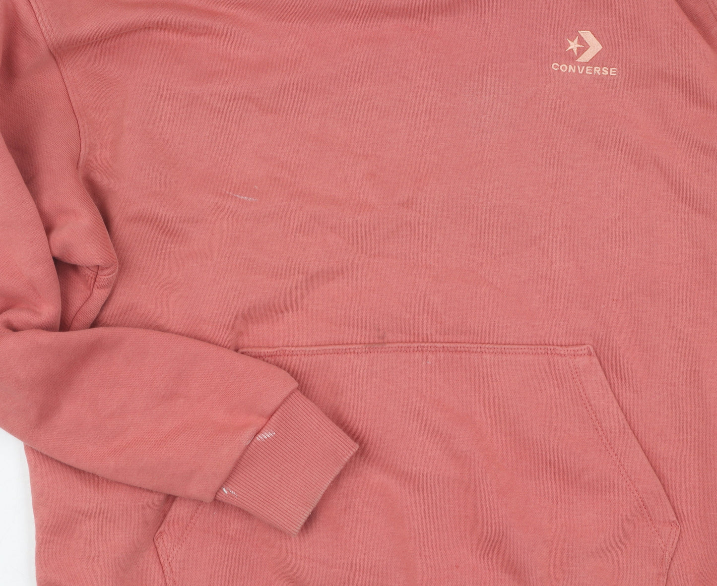 Converse Unisex Pink Pullover Hoodie S