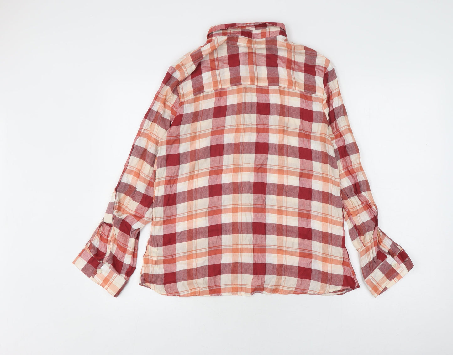 Dorothy Perkins Women's Multicoloured Plaid Button-Up Shirt