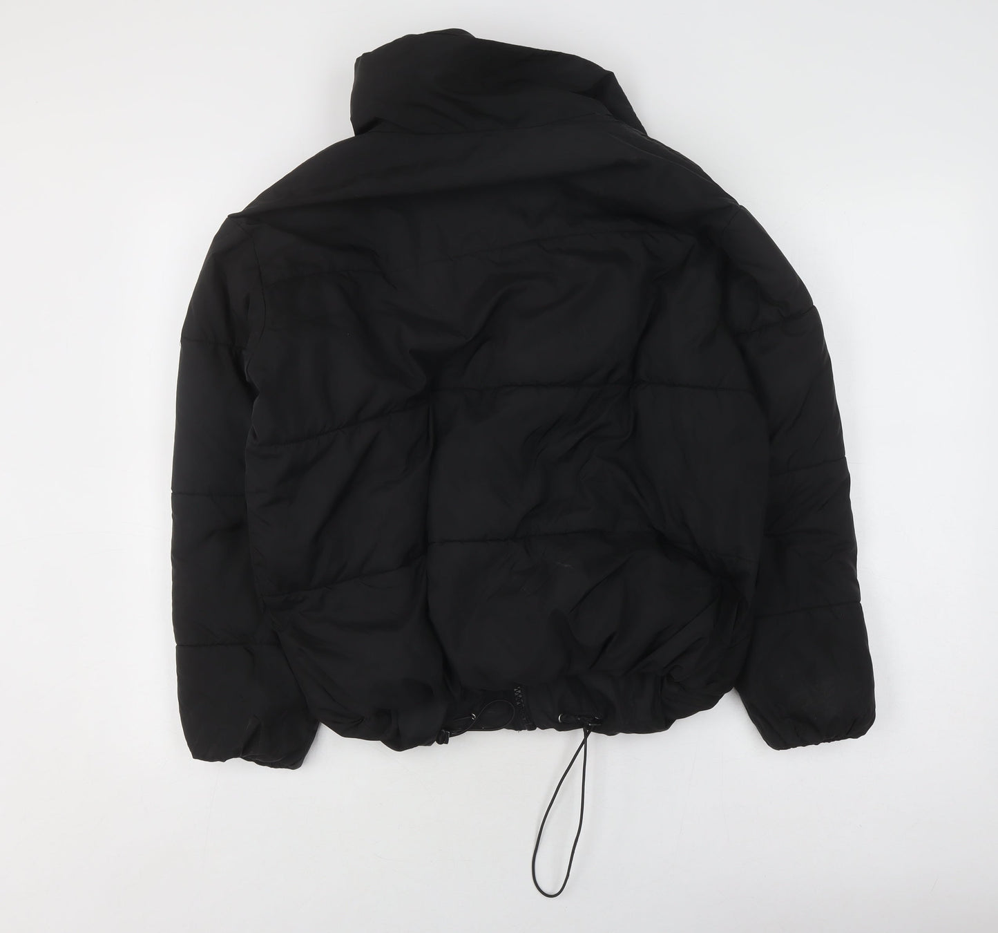 New Look Women's Black Puffer Jacket Size 4, Winter Essential