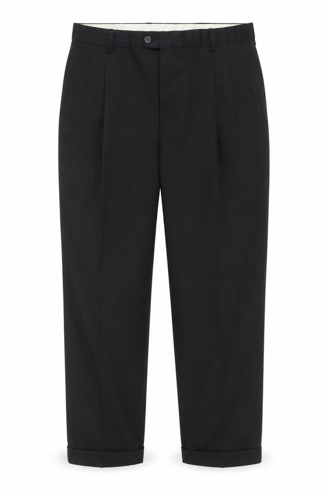 C&A Men's Black 36 Dress Pants Straight Leg