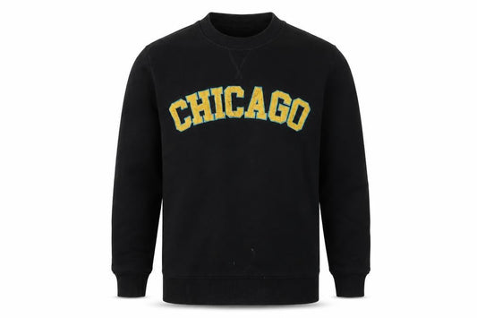 Mens UK M Regular JACK & JONES Black Pullover Sweatshirt