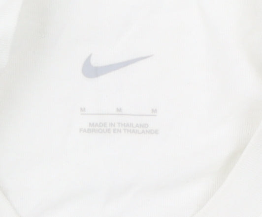 Nike Men’s White Logo T-Shirt M - Classic Style