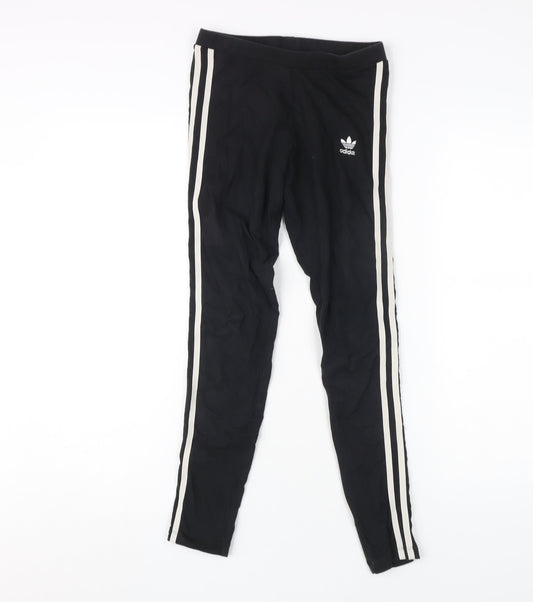 Adidas Women's Black Ankle Leggings Size 6