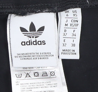 Adidas Women's Black Ankle Leggings Size 6