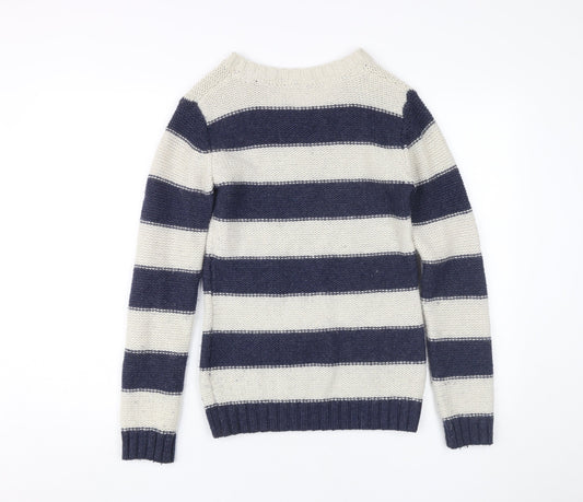 Fat Face Women's Multicoloured Striped Jumper