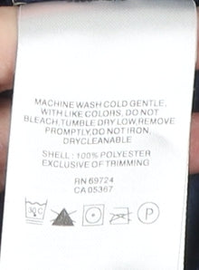 Columbia Boys Blue Fleece Jacket - Large, Full Zip, Casual Wear