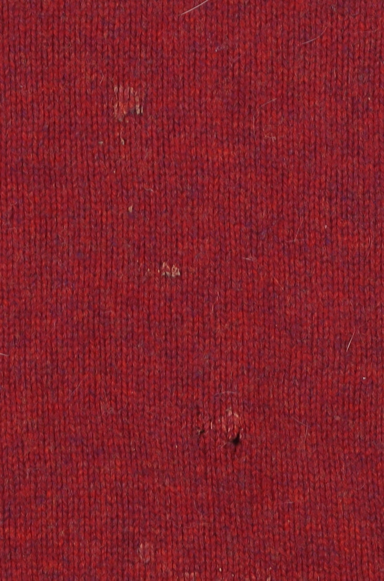 Jack Wills Men's XS Red Fair Isle Wool Pullover Jumper