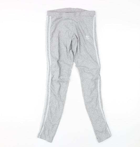 Adidas Women's Grey Jegging Leggings Size 6 - New