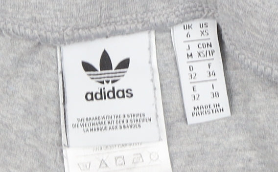 Adidas Women's Grey Jegging Leggings Size 6 - New