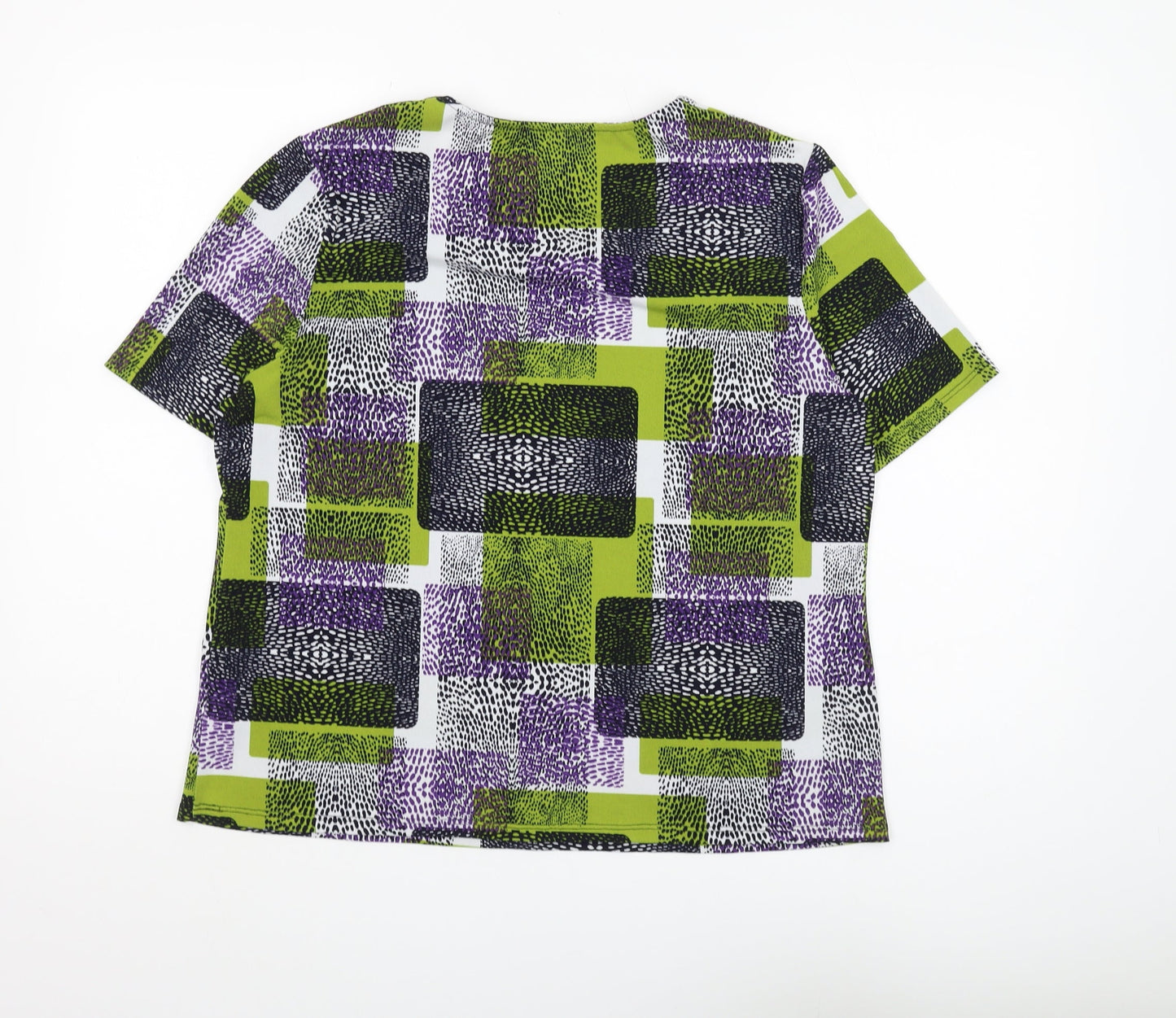 Womens UK Size M Windsmoor Multicoloured Polyester Blend T-Shirt