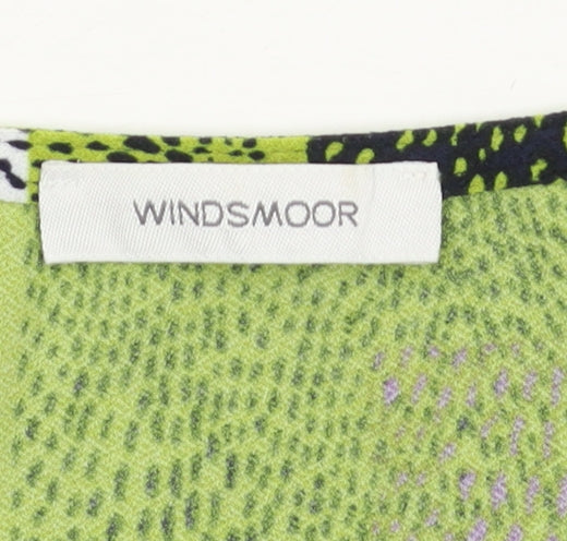 Womens UK Size M Windsmoor Multicoloured Polyester Blend T-Shirt