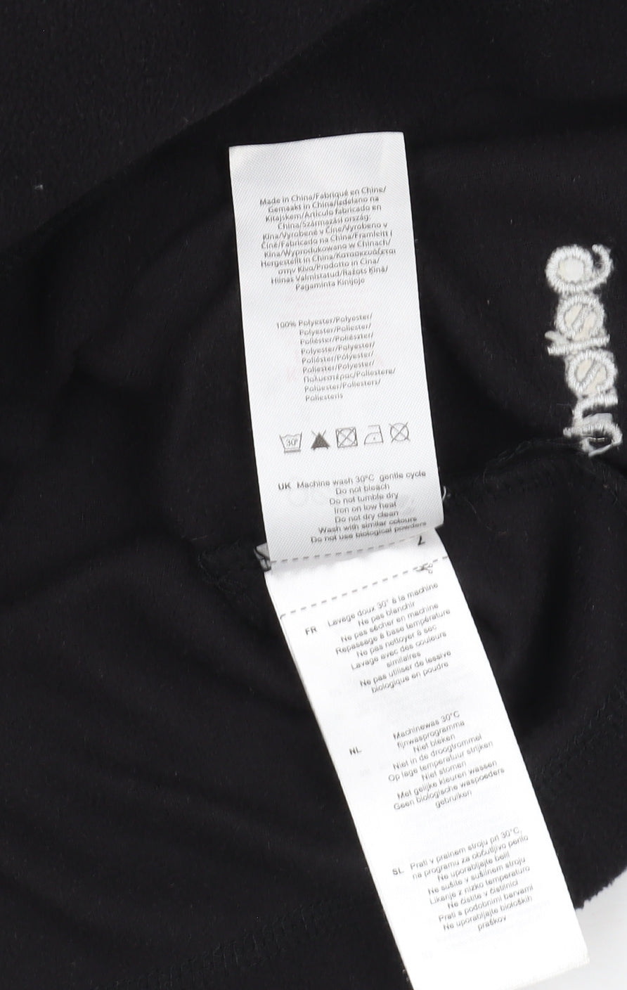 Gelert Women's Black Fleece Pullover Sweatshirt Size 10