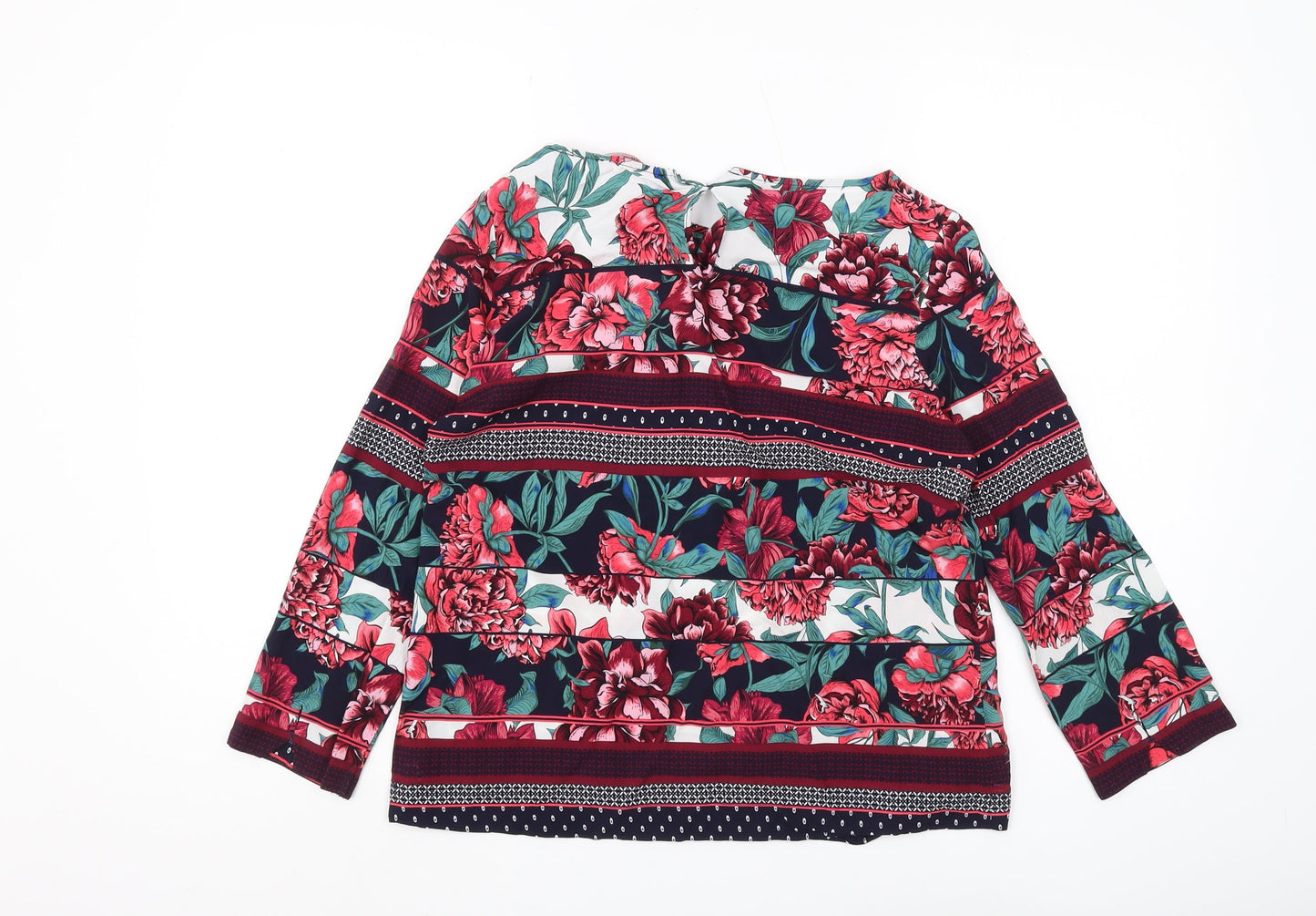 s.Oliver Women's Multicoloured Floral Blouse Size 8