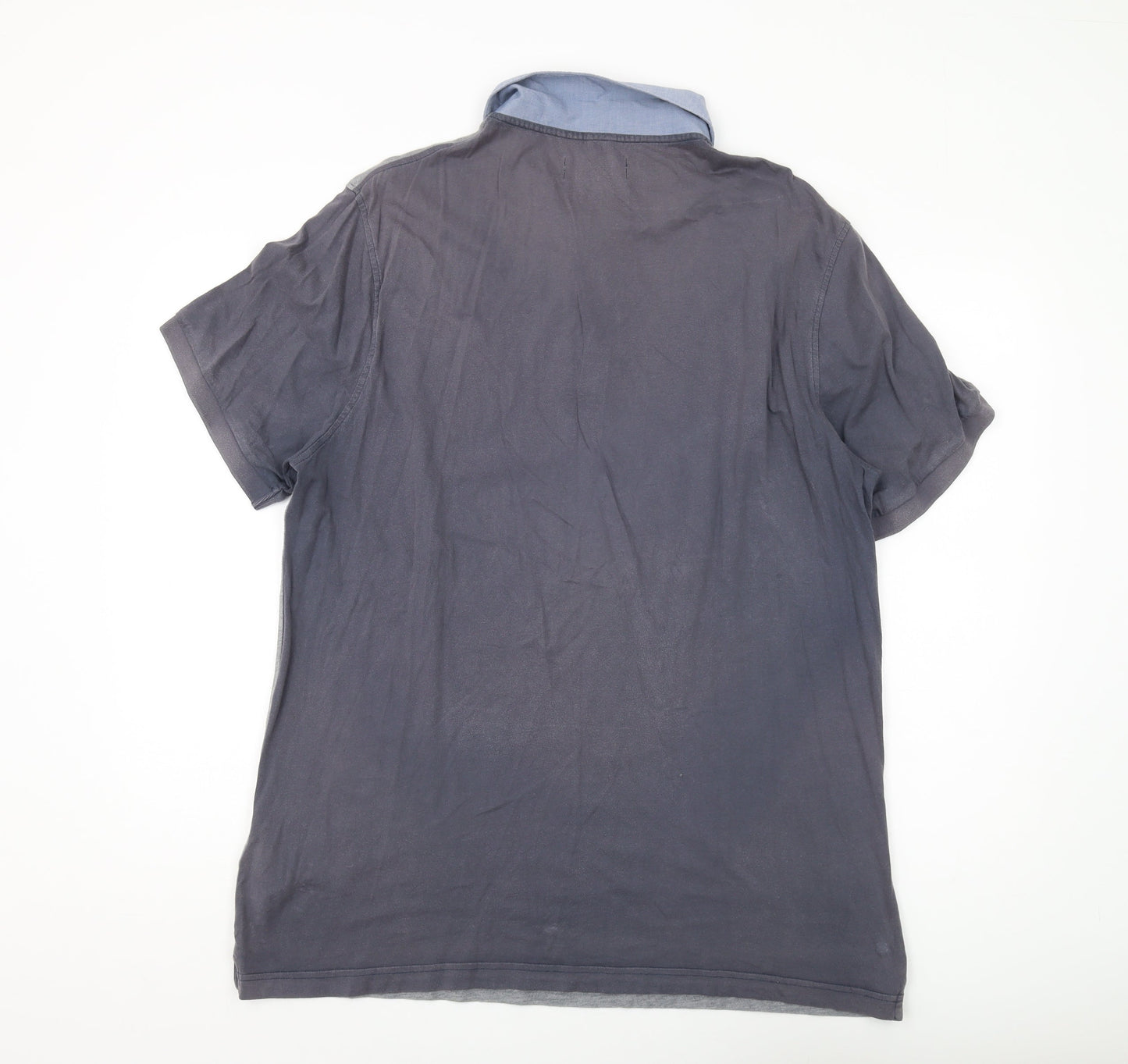 Penguin Men's Grey LT Cotton Polo Shirt