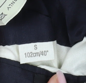 Austin Reed Men's Blue Blazer, Size 40S, Wool-Mohair