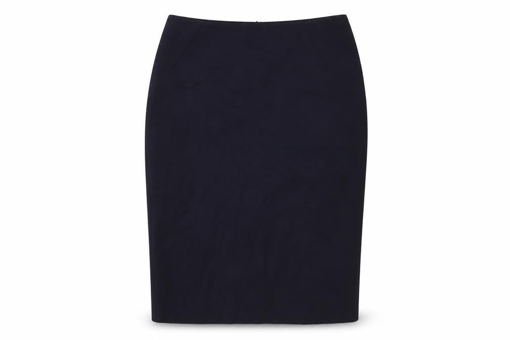 Jaeger Women's Blue Knee Length Pencil Skirt - Size 12