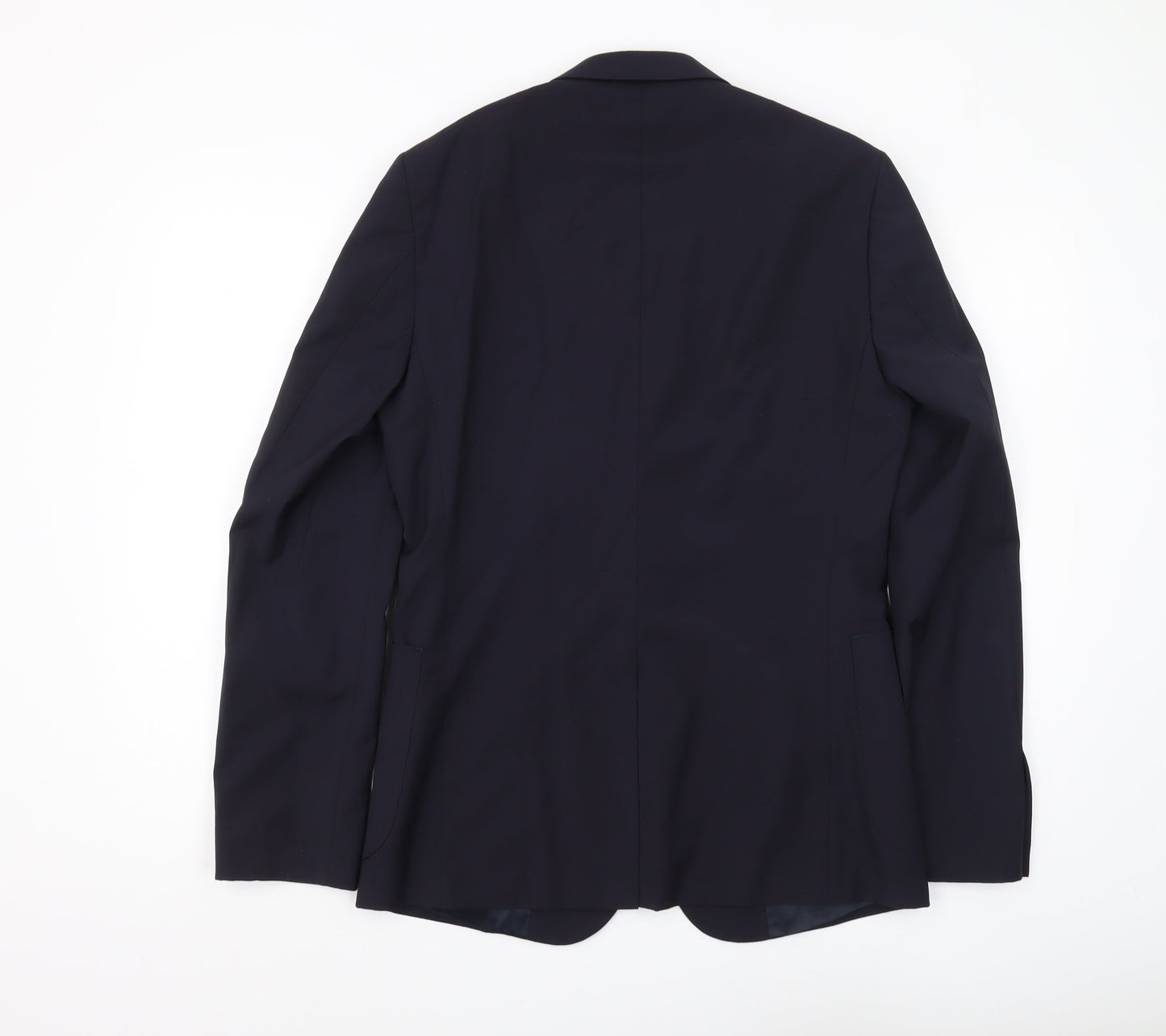 DKNY Men's Blue Slim Fit Blazer 38 Regular