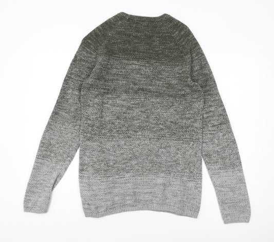 Jack & Jones Men's Green S Pullover Jumper